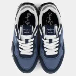 LONDON SEAL B- SNEAKERS BLU PBS40001 562