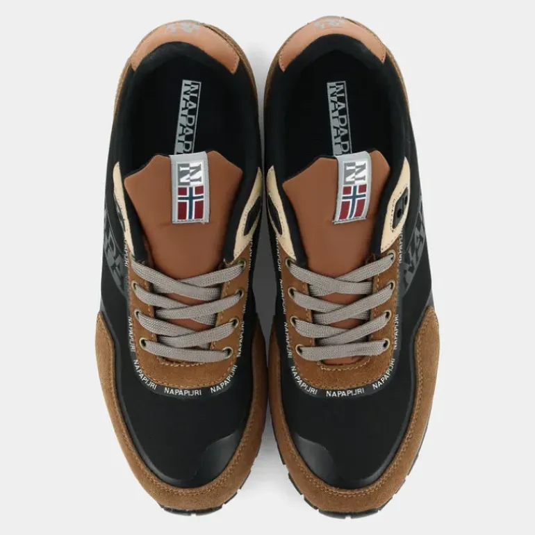 LOTUS- SNEAKERS BLACK/BROWN NP0A4HVL