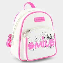LOUISIA- ZAINI E ACCESSORI BIANCO/ROSA EN-I23-206