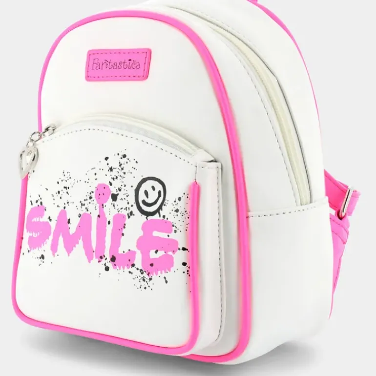 LOUISIA- ZAINI E ACCESSORI BIANCO/ROSA EN-I23-206