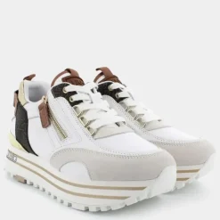 MAXI WONDER 72- SNEAKERS OFF WHITE-BROWN BA4057PX454S3179