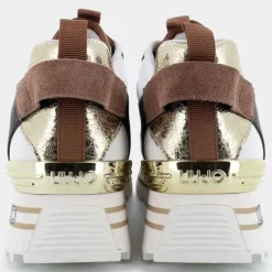 MAXI WONDER 72- SNEAKERS OFF WHITE-BROWN BA4057PX454S3179