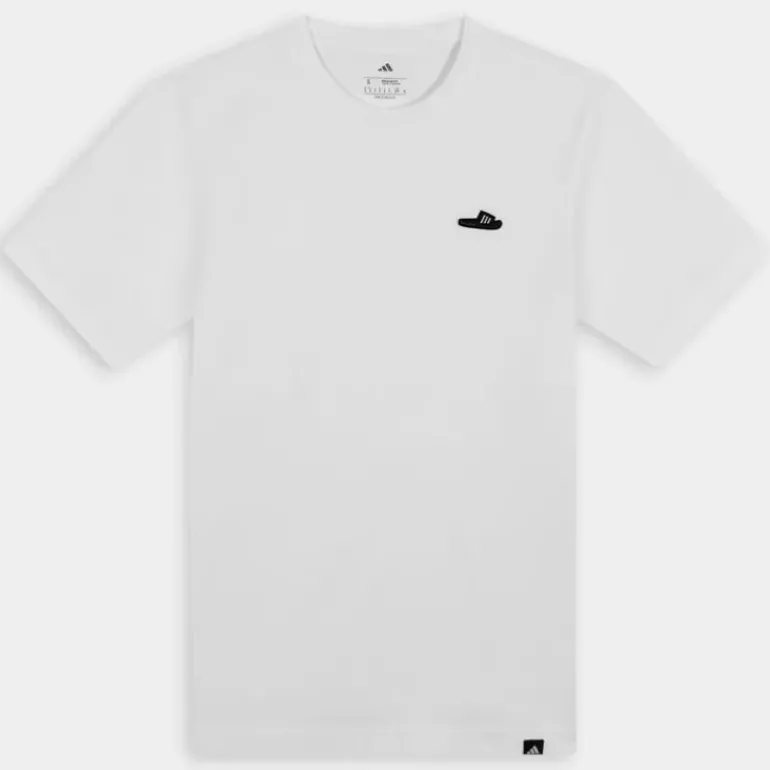 M L SLIDE TEE- T-SHIRT White JJ4002