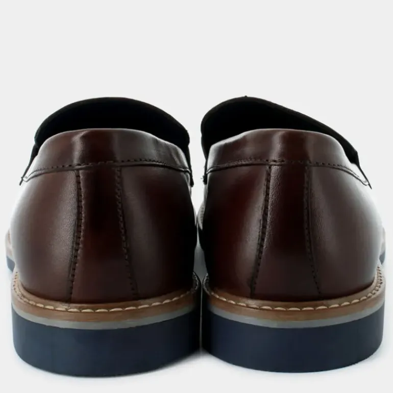 MOCASSINI MARRONE IT-E24U-07