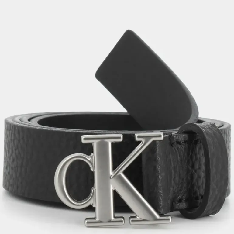 MONOGRAM PLAQUE- CINTURE BLACK 7003G-UB1