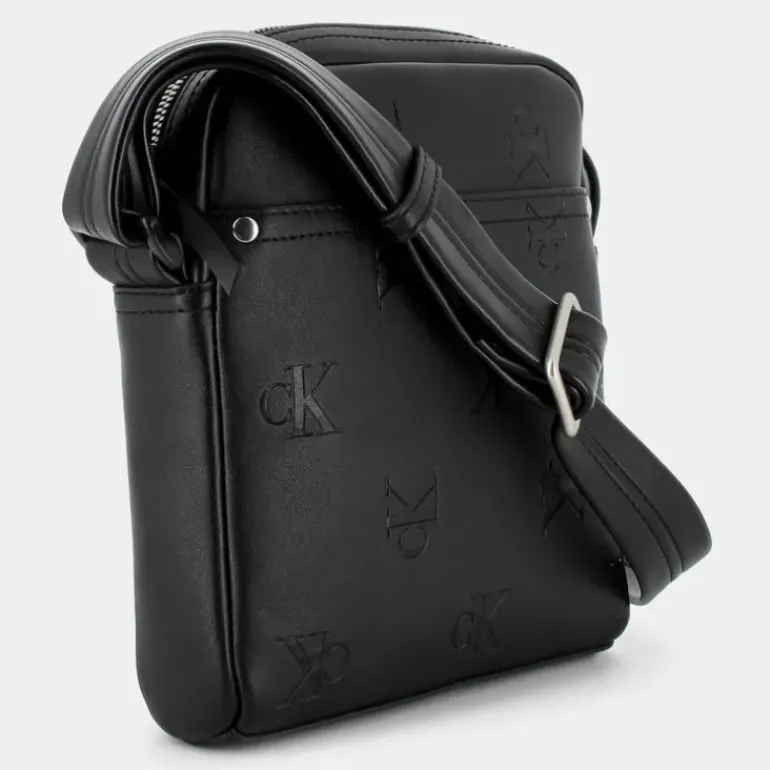 MONOGRAM SOFT REPORTER18 ALLOVER PRINT- TRACOLLE BLACK 12031-0GK