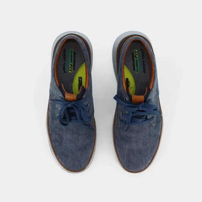 MORENO - EDERSON- STRINGATE NAVY CANVAS 65981