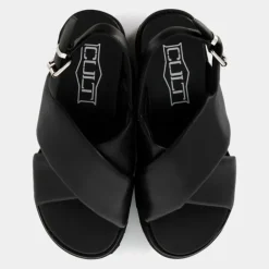 NANCY- SANDALI NERO CLW426400