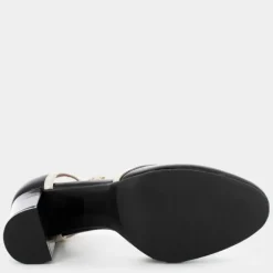 NAPLAK- DECOLLETÈ NERO/CREMA CC-I24D-05