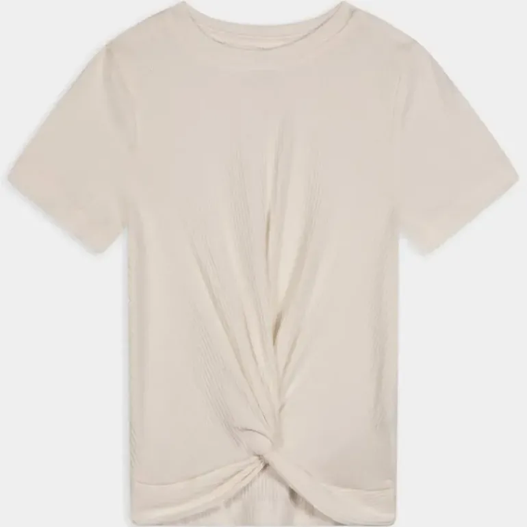 NKFBILILLE SS SLIM TOP- T-SHIRT JET STREAM 13226091