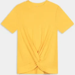 NKFBILILLE SS SLIM TOP- T-SHIRT YARROW 13226091