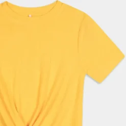 NKFBILILLE SS SLIM TOP- T-SHIRT YARROW 13226091