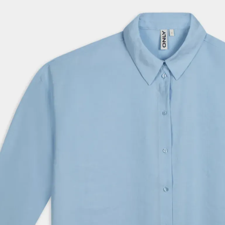 ONLIRIS L/S MODAL SHIRT- T-SHIRT Cashmere Blue 15284994