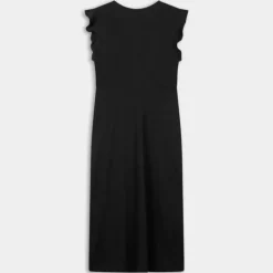 ONLMAY LIFE S/L WRAP MIDI DRESS- VESTITI E TUTE BLACK 15257520