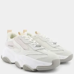 OW1- SNEAKERS BIANCO BEIGE POSSESSION