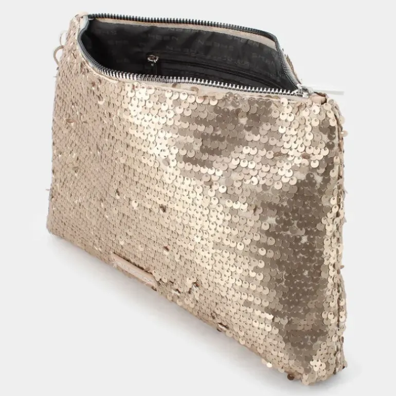PAILLET- CLUTCH LIGHT GOLD JI-E24-100