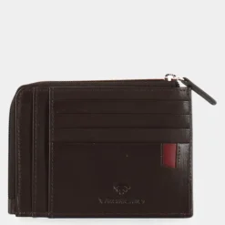 PASCAL- PICCOLA PELLETTERIA MARRONE 412907