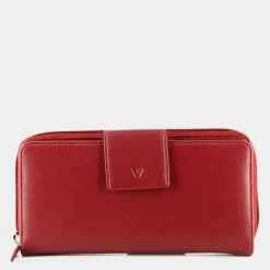 PASCAL- PICCOLA PELLETTERIA ROSSO 412932