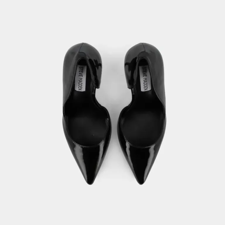 PATENT- DECOLLETÈ BLACK PATENT DAMZIL