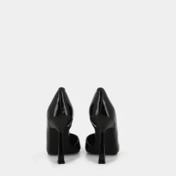 PATENT- DECOLLETÈ BLACK PATENT DAMZIL
