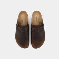 PELLE- SANDALI MARRONE SO-E24U-02