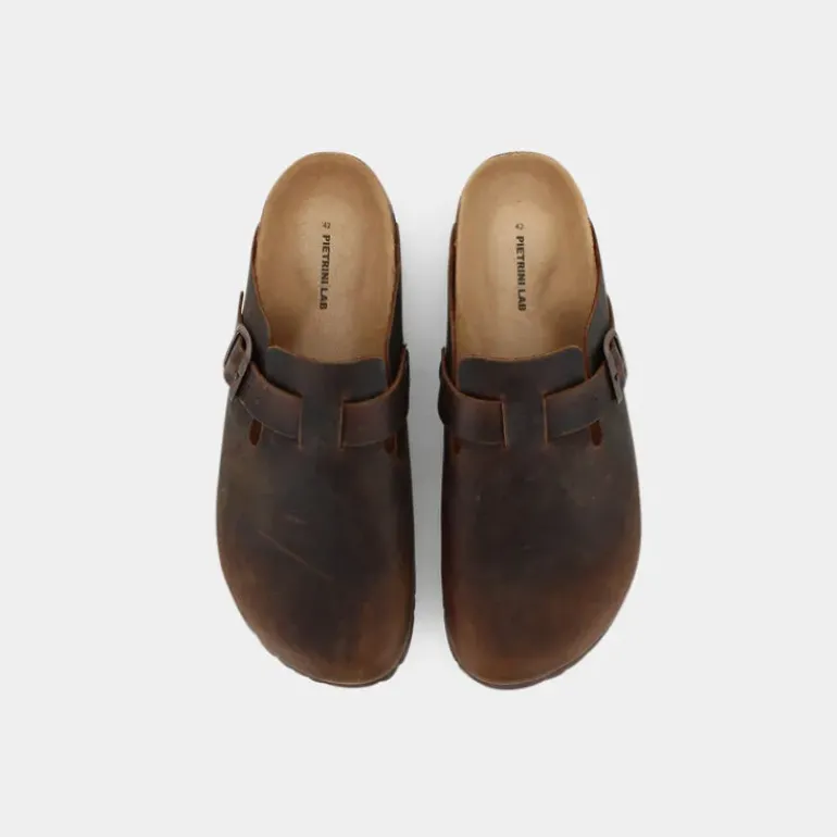 PELLE- SANDALI MARRONE SO-E24U-02