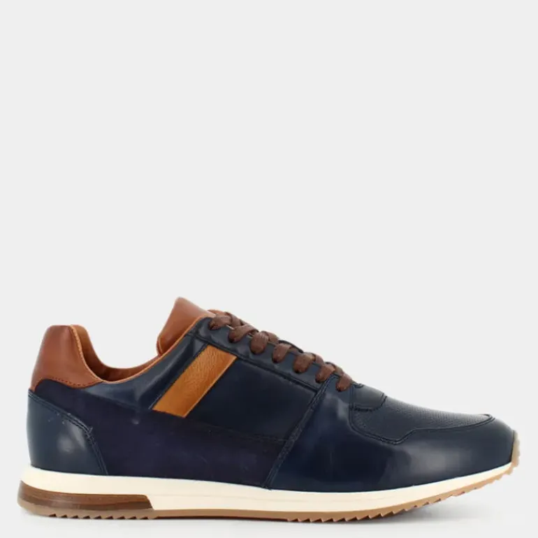 PELLE- SNEAKERS BLU CT-E23U-03