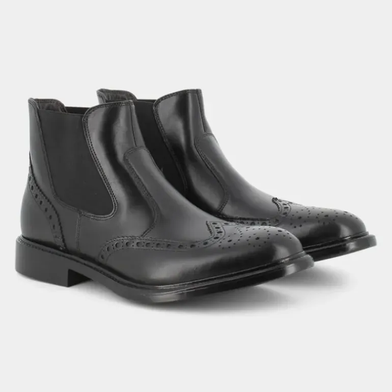 PELLE- TRONCHETTI NERO IT-I22U-15