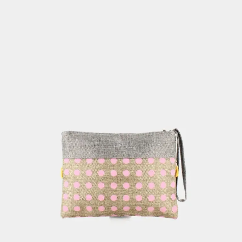 POIS- PICCOLA PELLETTERIA ROSA WO-E23-52
