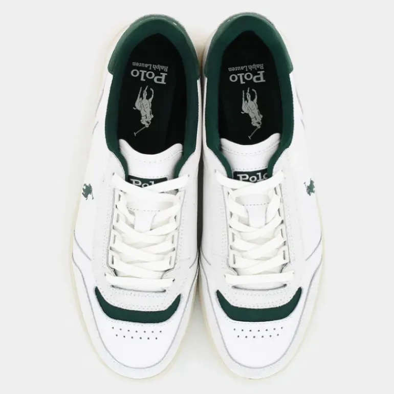 POLO CRT SPT- SNEAKERS DECKWASH WHITE/FOREST 809940317