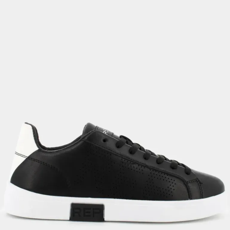 POLYS STUDIO- SNEAKERS BLACK WHITE RZ3P0014L