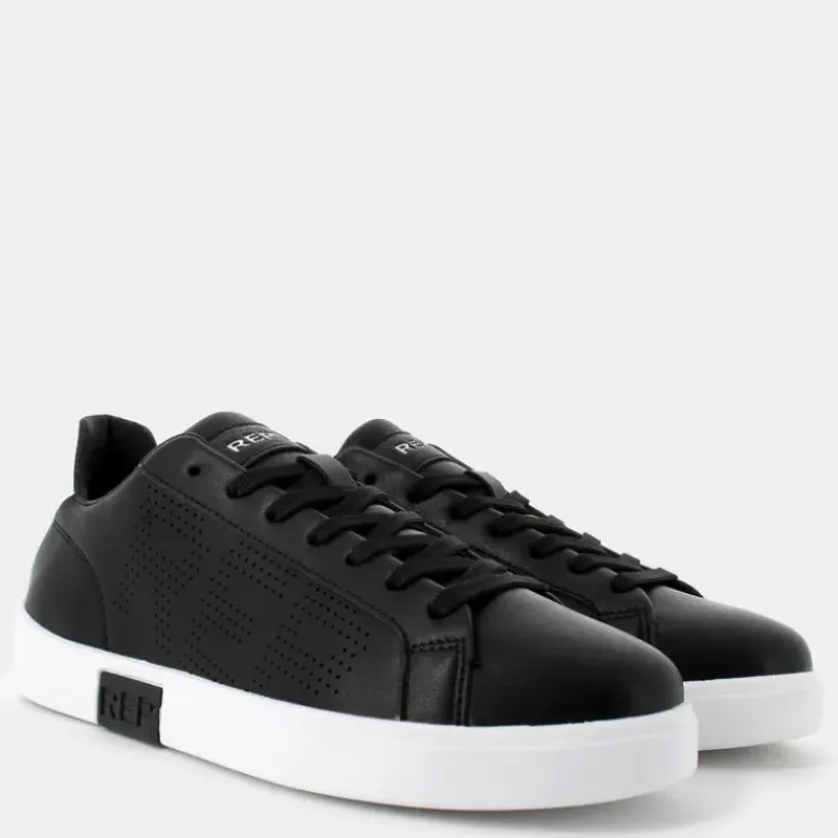 POLYS STUDIO- SNEAKERS BLACK WHITE RZ3P0014L