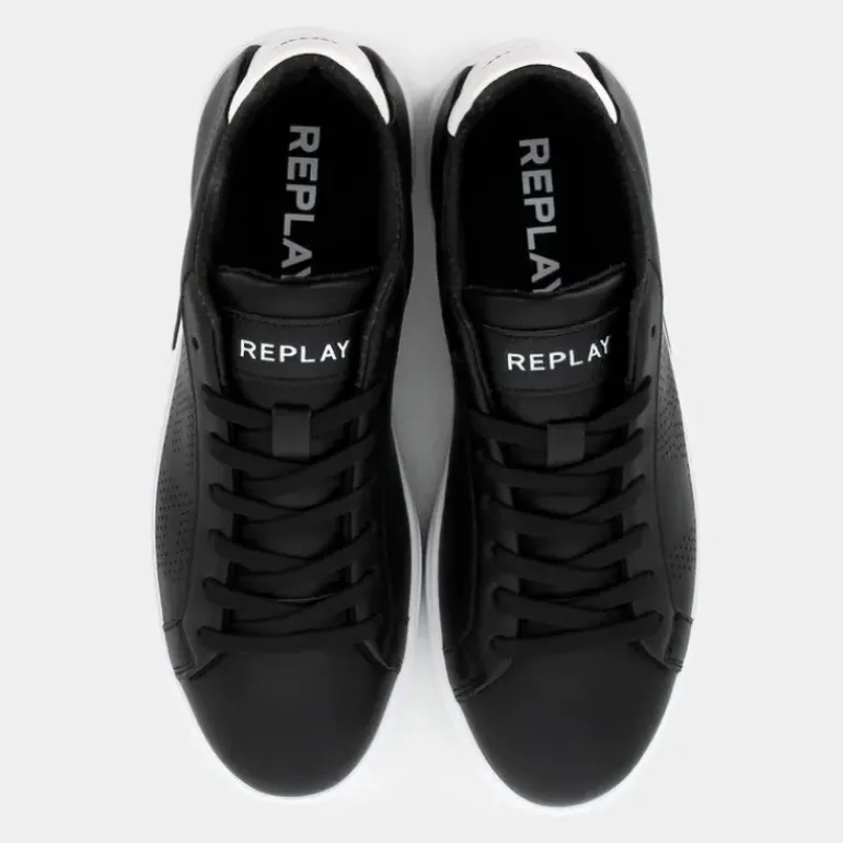 POLYS STUDIO- SNEAKERS BLACK WHITE RZ3P0014L