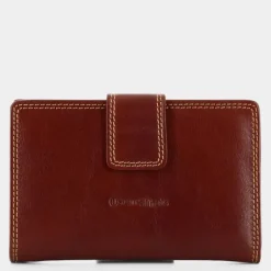 PORTAFOGLIO DONNA- PICCOLA PELLETTERIA COGNAC 9838046PIE