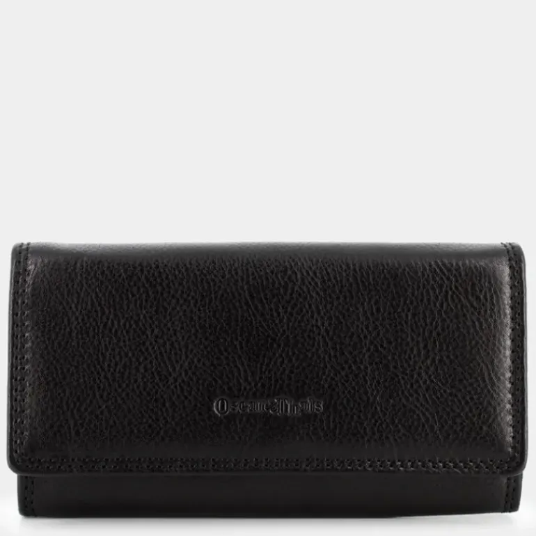 PORTAFOGLIO DONNA- PICCOLA PELLETTERIA NERO 9838150PIE