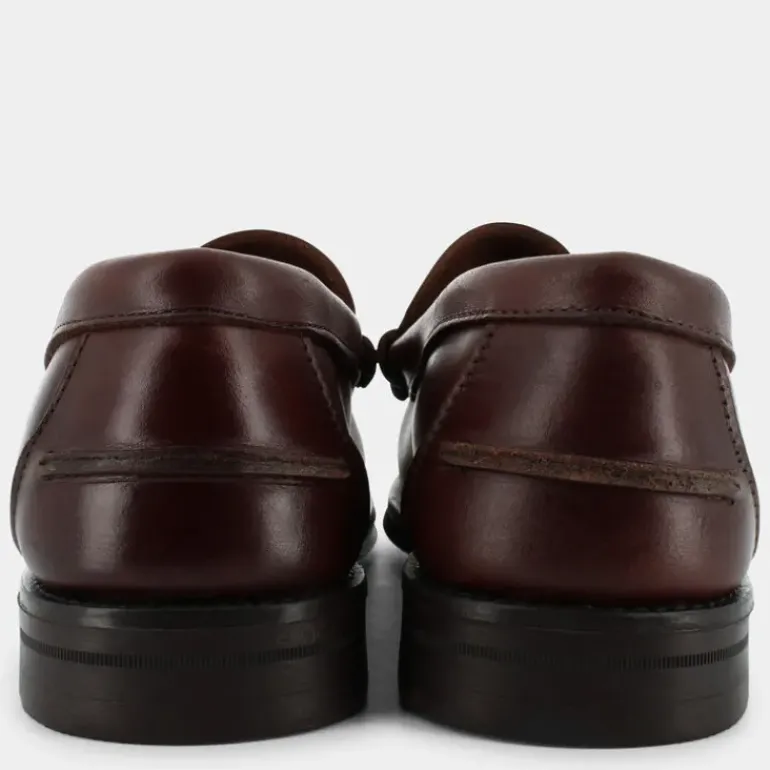 PULL UP- MOCASSINI MARRONE COLL/39I