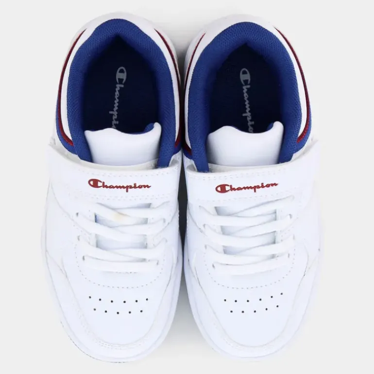 REBOUND LOW B PS- SPORTIVE WHT/RBL/BURGUNDY S32406