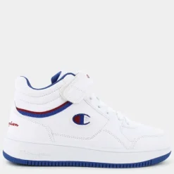 REBOUND MID B GS- SPORTIVE WHT/RBL/BURGUNDY S32405