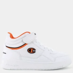 REBOUND MID- SPORTIVE WHT/NBK/ORANGE S21904