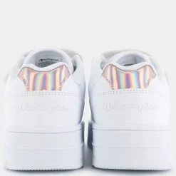 REBOUND PLATFORM GLITTER G PS- SPORTIVE WHT/ROSE GOLD S32830