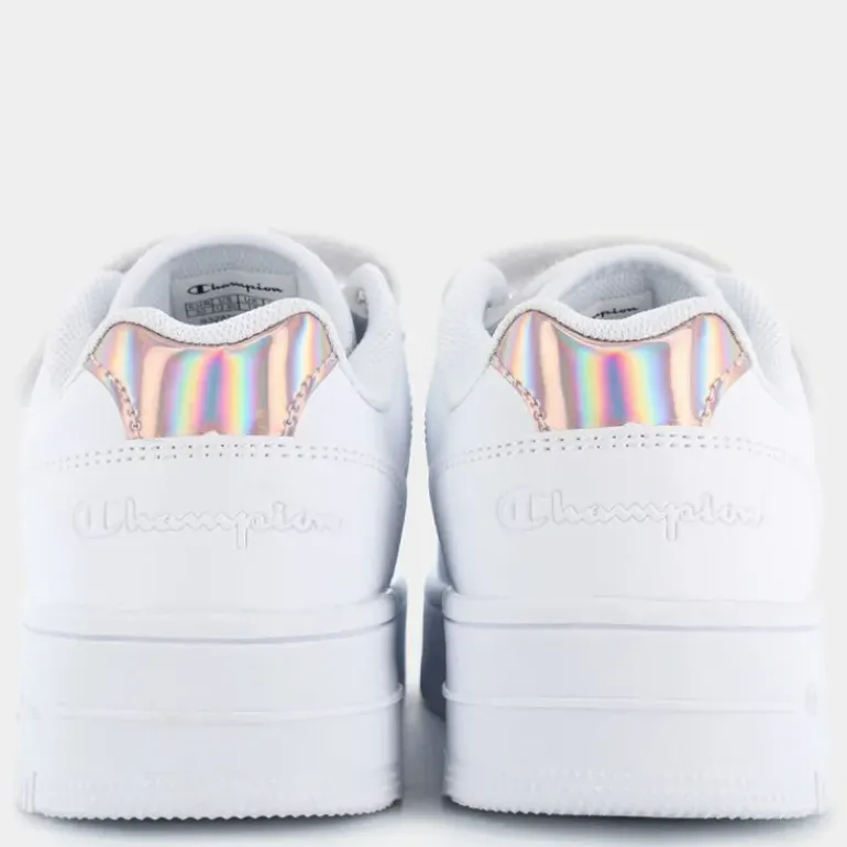 REBOUND PLATFORM GLITTER G PS- SPORTIVE WHT/ROSE GOLD S32830