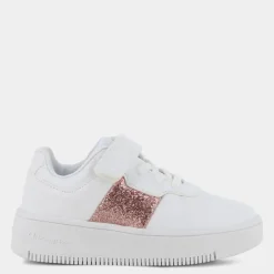 REBOUND PLATFORM SPARKLE G PS- SPORTIVE WHT/ROSE GOLD S32612