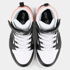 REBOUND V6 MID- SPORTIVE White/Black/Poppy Pink 393832