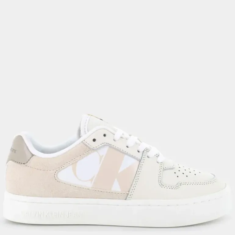 ROME CLASSIC LOW- SNEAKERS Bright White/Travertine/W Pink YW015200LC