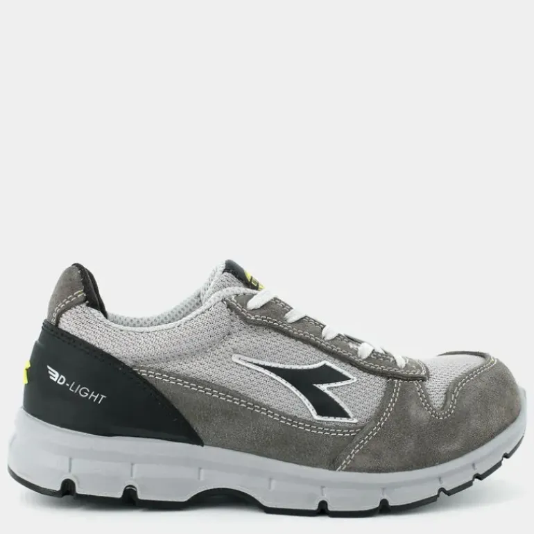 RUN TEXT LOW S1P- SCARPONCINI GRIGIO 701181156