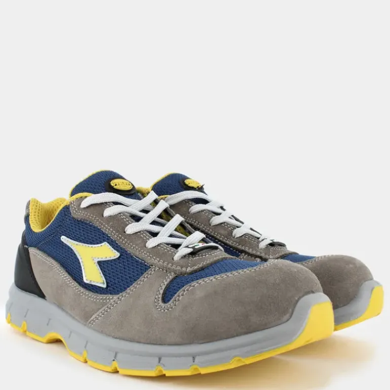 RUNTEXT- SCARPONCINI GRIGIO 701158619 RUN TEXT LOW S1P SRC