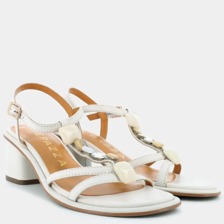 SABINA- SANDALI BIANCO S4SPICY01