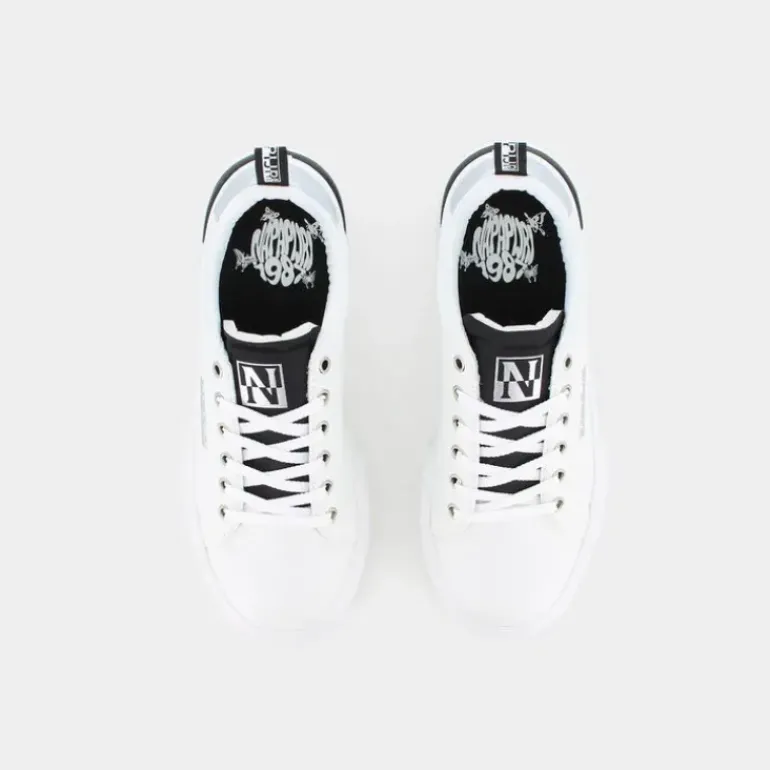 SAGE- SNEAKERS WHITE/BLACK NP0A4GU2CO