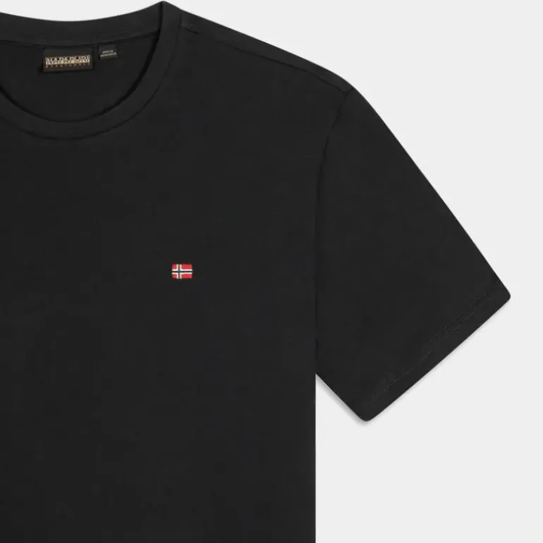 SALIS- T-SHIRT NERO NP0A4H8D