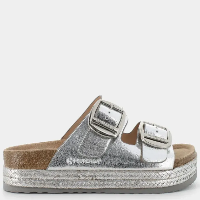 .- SANDALI ARGENTO S11T627